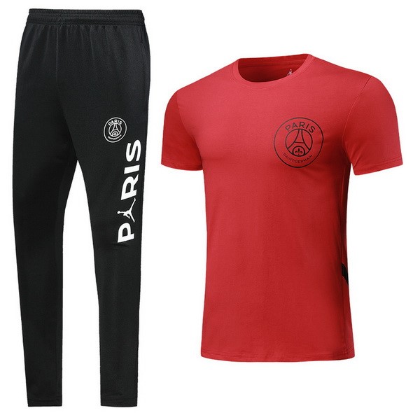 JORDAN Entrenamiento Paris Saint Germain Conjunto Completo 2018-19 Rojo Negro